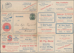 Thematik: Anzeigenganzsachen / Advertising Postal Stationery: 1907, GERMAN EMPIRE - BRESLAU Advertis - Non Classés