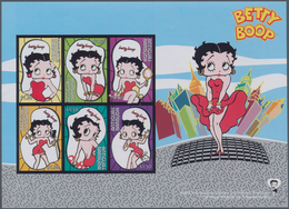 Thematik: Comics / Comics: 2006, Antigua & Barbuda. Complete Set "Betty Boop" (Cartoon Character Of - Bandes Dessinées