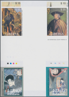 Thematik: Druck-Dürer / Printing-Dürer: 2003, LIBERIA And MALDIVES: Two Different Complete Sets Of F - Autres & Non Classés
