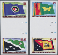 Thematik: Flaggen / Flags: 2005, PAPUA NEW GUINEA: Flags Of The Provinces Part Set Of Four (K1 To K5 - Autres & Non Classés