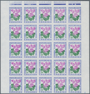 Thematik: Flora, Botanik / Flora, Botany, Bloom: 1964/1971, FRANCE: Postage Dues ‚FLOWERS‘ Complete - Andere & Zonder Classificatie