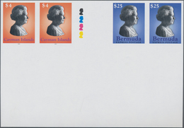 Thematik: Königtum, Adel / Royalty, Nobility: 2003, CAYMAN ISLANDS And BERMUDA: QEII Definitive Issu - Familles Royales