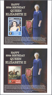 Thematik: Königtum, Adel / Royalty, Nobility: 2006, MALDIVES And Sierra Leone: 80th Birthday Of QEII - Koniklijke Families