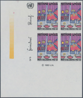 Thematik: Malerei, Maler / Painting, Painters: 1983, UNO Geneva. Hundertwasser Stamp 40c "Homo Humus - Autres & Non Classés