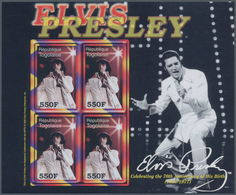 Thematik: Musik / Music: 2006, Togo. IMPERFORATE Miniature Sheet (I) For The Issue "Elvis Presley (1 - Música