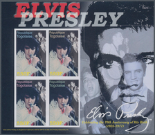 Thematik: Musik / Music: 2006, Togo. IMPERFORATE Miniature Sheet (II) For The Issue "Elvis Presley ( - Music