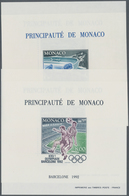 Thematik: Olympische Spiele / Olympic Games: 1992, MONACO: Olympic Summer And Winter Games Barcelona - Other & Unclassified