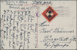 Thematik: Pfadfinder / Boy Scouts: 1916, German Reich. Field Post German Scouts In Brussels (31.1.16 - Sonstige & Ohne Zuordnung