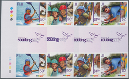 Thematik: Pfadfinder / Boy Scouts: 2007, FIJI: Centenary Of Scouting Complete Set Of Four In Vertica - Other & Unclassified