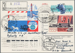 Thematik: Raumfahrt / Astronautics: 1978. 4 K Registered Postal Stationery Card, Uprated With 16 K, - Other & Unclassified