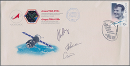 Thematik: Raumfahrt / Astronautics: 2011. Sojus TMA-01M. Onboard Special Cancel "50 Years Gagarins F - Other & Unclassified
