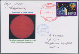 Thematik: Raumfahrt / Astronautics: 2012. Venus-Transit. Cover (without Content) From Padalka To Klo - Other & Unclassified