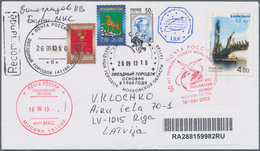 Thematik: Raumfahrt / Astronautics: 2013. "50 Years Tereschkova Flight" - In Red (rare). Letter (wit - Other & Unclassified