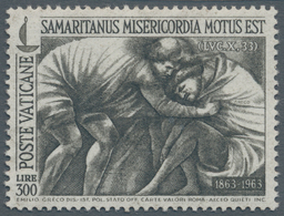 Thematik: Rotes Kreuz / Red Cross: 1964, Vatikan, 300 L "100th Anniv. International Red Cross" With - Rotes Kreuz