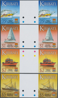 Thematik: Schiffe / Ships: 2013, KIRIBATI: Definitive Issue 'Ships' Complete Set Of 16 In Horizontal - Ships