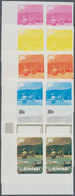 Thematik: Seefahrer, Entdecker / Sailors, Discoverers: 1979, Aitutaki. Progressive Proof (7 Phases) - Onderzoekers