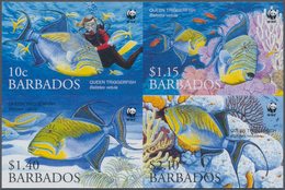 Thematik: Tiere-Fische / Animals-fishes: 2006. Complete Set FISH (4 Values) In IMPERFORATE SE-TENANT - Vissen