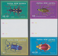 Thematik: Tiere-Insekten / Animals-insects: 2005, PAPUA NEW GUINEA: Beetles Part Set Of Four (K1 To - Andere & Zonder Classificatie