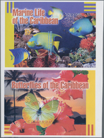 Thematik: Tiere-Schmetterlinge / Animals-butterflies: 2003, ST. VINCENT - UNION ISLAND And CANOUAN: - Mariposas