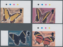 Thematik: Tiere-Schmetterlinge / Animals-butterflies: 2003, TURKS & CAICOS ISLANDS: Butterflies Comp - Schmetterlinge