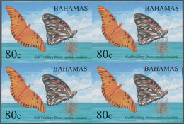 Thematik: Tiere-Schmetterlinge / Animals-butterflies: 2008, Bahamas. IMPERFORATE Block Of 4 For The - Schmetterlinge