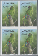 Thematik: Tiere-Vögel / Animals-birds: 1995, Jamaica. IMPERFORATE Block Of 4 For The $1.10 Value Of - Altri & Non Classificati
