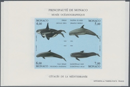 Thematik: Tiere-Meeressäuger (u.a. Wale) / Animals-aquatic Mammals: 1992/1994, MONACO: Whales And Do - Altri & Non Classificati