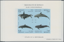 Thematik: Tiere-Meeressäuger (u.a. Wale) / Animals-aquatic Mammals: 1992/1994, MONACO: Whales And Do - Andere & Zonder Classificatie