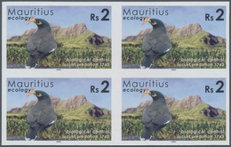 Thematik: Umweltschutz / Environment Protection: 2006, Mauritius. IMPERFORATE Block Of 4 For The 2rs - Protection De L'environnement & Climat