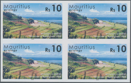 Thematik: Umweltschutz / Environment Protection: 2006, Mauritius. IMPERFORATE Block Of 4 For The 10r - Umweltschutz Und Klima