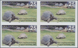 Thematik: Umweltschutz / Environment Protection: 2006, Mauritius. IMPERFORATE Block Of 4 For The 10r - Milieubescherming & Klimaat
