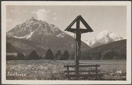 Feld Kreuz, Igls, Tirol, 1935 - Mittelgebirgs Foto-AK - Igls