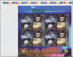 Thematik: WWF: 2004, MALDIVES: WWF (Sea-moth Fish) In Complete Perforate And IMPERFORATE Sheetlets W - Otros & Sin Clasificación