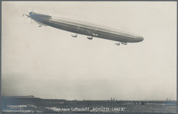 Thematik: Zeppelin / Zeppelin: 1910 (ca). German Empire Pioneer Zeppelin Airship Real Photo Postcard - Zeppelins