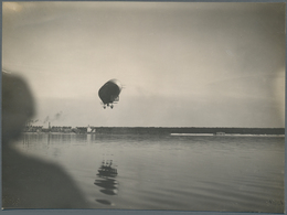 Thematik: Zeppelin / Zeppelin: 1912 (ca). Original And Very Scarce Private, Period Photograph Of Ear - Zeppelins