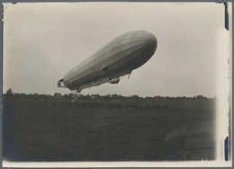 Thematik: Zeppelin / Zeppelin: 1913. Original, Period, WWI-era Photograph Of Pioneering German Zeppe - Zeppelines