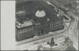 Thematik: Zeppelin / Zeppelin: 1915. Original, Period, Real Photo Postcard Of View From Crew On A Fl - Zeppelines