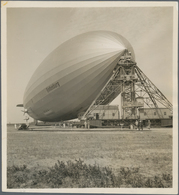 Thematik: Zeppelin / Zeppelin: 1936. Original, Period, Photograph Of The Hindenburg Zeppelin LZ129 A - Zeppelins