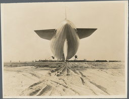 Thematik: Zeppelin / Zeppelin: 1936. Original, Period, Photograph Of The Hindenburg Zeppelin LZ129 A - Zeppeline