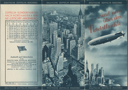 Thematik: Zeppelin / Zeppelin: 1936. Original Schedule Of All Hindenburg LZ129 Zeppelin Flights For - Zeppelines