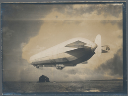Thematik: Zeppelin / Zeppelin: Original Photograph Of The Pioneering German Zeppelin, The LZ4. Fairl - Zeppelines