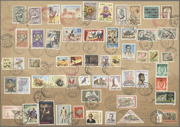 Ägypten: 1971/1973, Oelschläger "expedition" Cover, Large Sized Envelope Bearing Adhesives Of More T - 1866-1914 Khedivaat Egypte