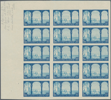 Algerien: 1927, Definitives "Views Of Algeria", 1.50fr. Blackish Blue/greenish Blue, Imperforate Col - Lettres & Documents