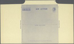 Australien - Ganzsachen: 1944, KGVI 7d. AIR LETTER (two Words) On Yellow-ochre Paper With Ungummed F - Postwaardestukken