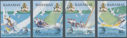 Bahamas: 2003. Complete Set "50th National Family Island Regatta" In IMPERFORATE Single Stamps Showi - Bahama's (1973-...)