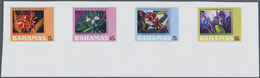 Bahamas: 2005, Medicinal Plants, IMPERFORATE Proof Se-tenant Strip Of Four, Mint Never Hinged. - Bahama's (1973-...)