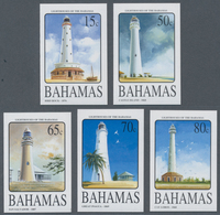 Bahamas: 2005. Complete Set "Bahamas Lighthouses (II)" In IMPERFORATE Single Stamps Showing "Bird Ro - Bahamas (1973-...)