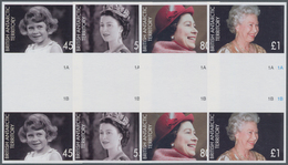 Britische Gebiete In Der Antarktis: 2006, 80th Birthday Of QEII Complete Set Of Four In IMPERFORATE - Ungebraucht