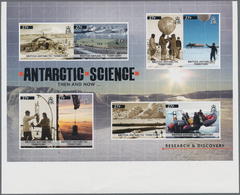 Britische Gebiete In Der Antarktis: 2011, Research And Discovery In The Antarctic Complete Set Of Ei - Neufs