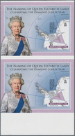 Britische Gebiete In Der Antarktis: 2013, 'The Naming Of Queen Elizabeth Land' (celebrating The Diam - Neufs